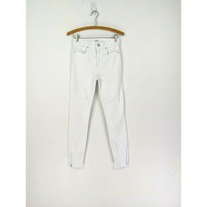 NWT Hudson Jeans Super Skinny Barbara Aurora 25- White
